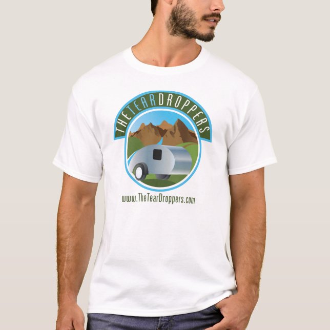 Le T-shirt des hommes de remorque de larme (M.) (Devant)