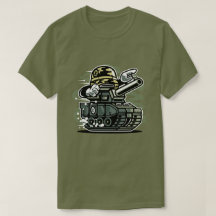 Le T-shirt des hommes de réservoir de guerre