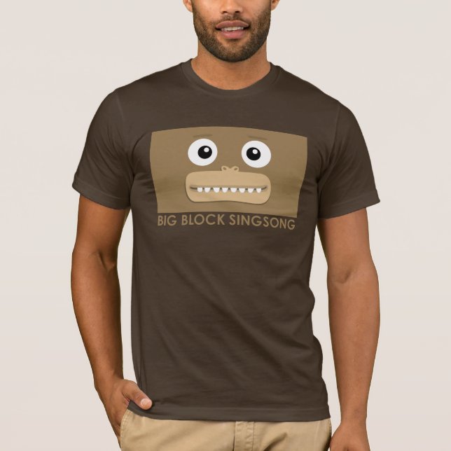 Le T-shirt des hommes de singe de BBSS (Devant)