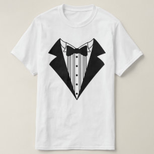 Le T-shirt des hommes de smoking