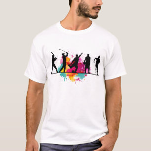 Le T-shirt des hommes de sportif