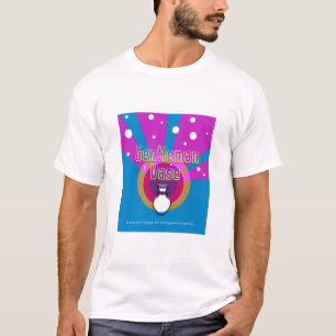 Le T-shirt des hommes de vase à monsieur