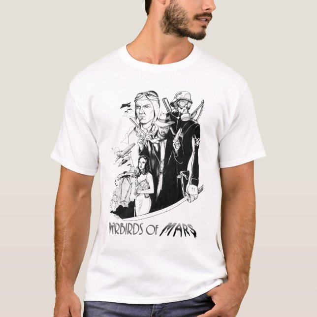 Le T-shirt des hommes de Warbirds (Devant)