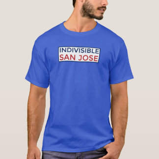 Le T-shirt des hommes indivisibles de San Jose