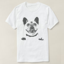 Le T-shirt des hommes noirs et blancs de