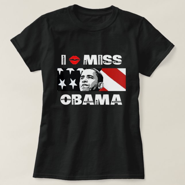Le T-Shirt d'Obama me manque (Design devant)