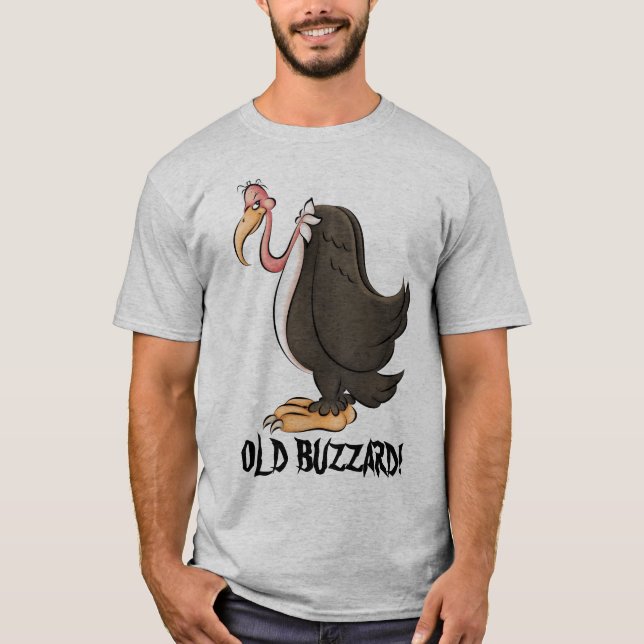 le T-shirt drôle des vieux hommes de buse (Devant)
