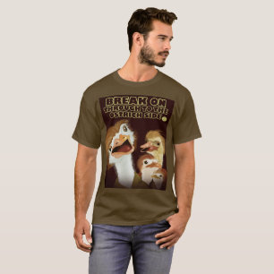 Le T-shirt du côté de l'autruche