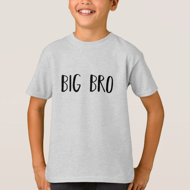 Le T-shirt du grand enfant de Bro (Devant)