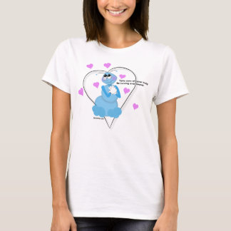 Le T-shirt féminin Dewey and Hearts