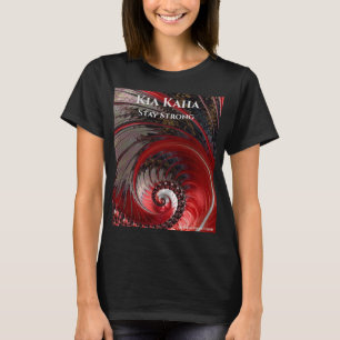 Le T-shirt féminin sur le thème de Kia Kaha Stay S