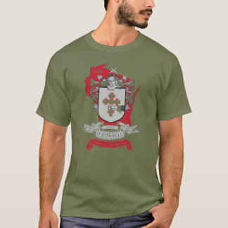 Le T-shirt foncé de base des hommes de la Réunion