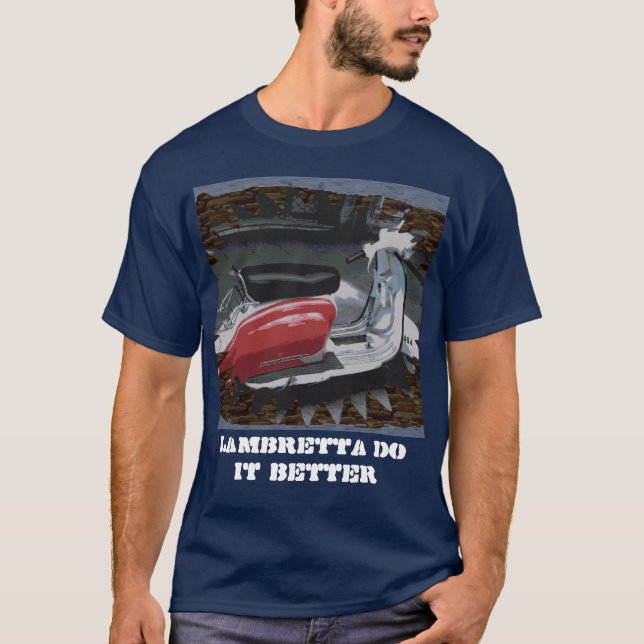Le T-shirt foncé des hommes (Devant)