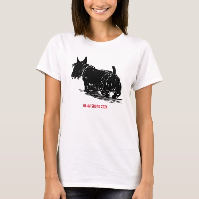 Le T-shirt GLaM Squad 2024 de Ladie (Devant)