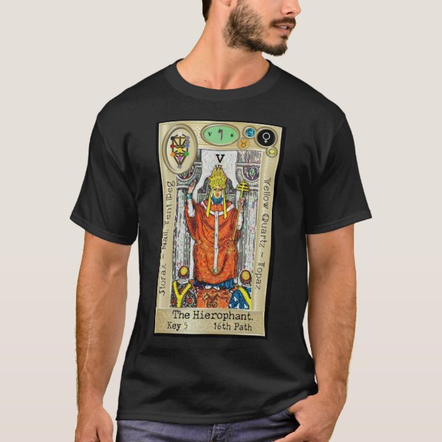 Le T-shirt Hierophant (Devant)