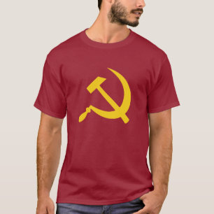 Le T-shirt (jaune) des hommes de marteau et de