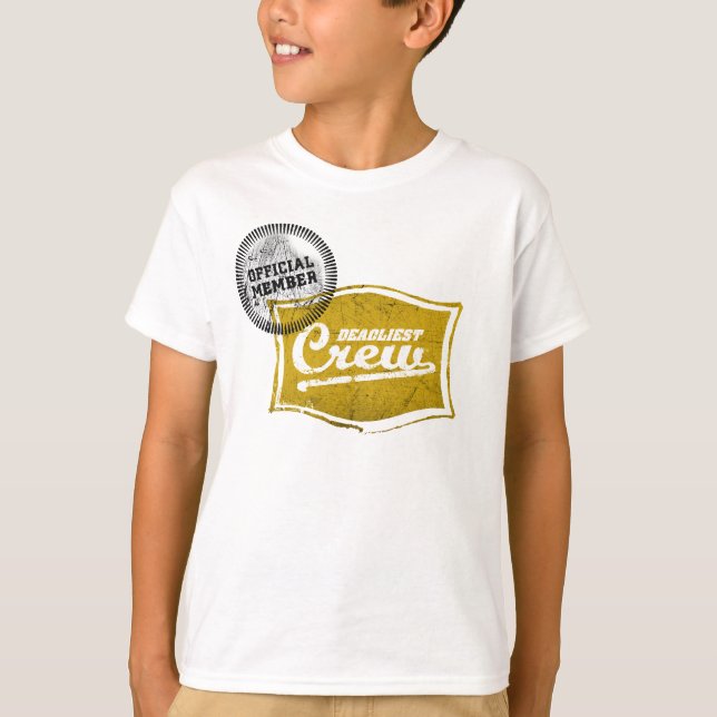 Le T-shirt le plus mortel de membre d'équipage (Devant)