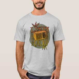 Le T-shirt léger par radio des hommes