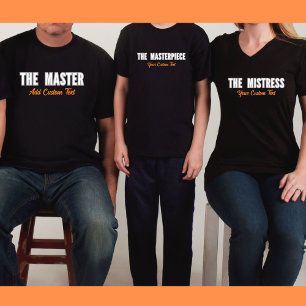 Le T-shirt Mastress Personnalisable Famille