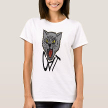 Le T-shirt mauvais de chat