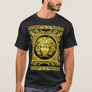Le T-Shirt Méduse dorée de Persée