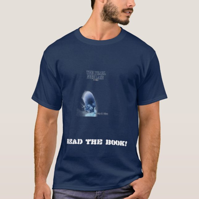 Le T-shirt noir de Pearl Necklace Mens (Devant)