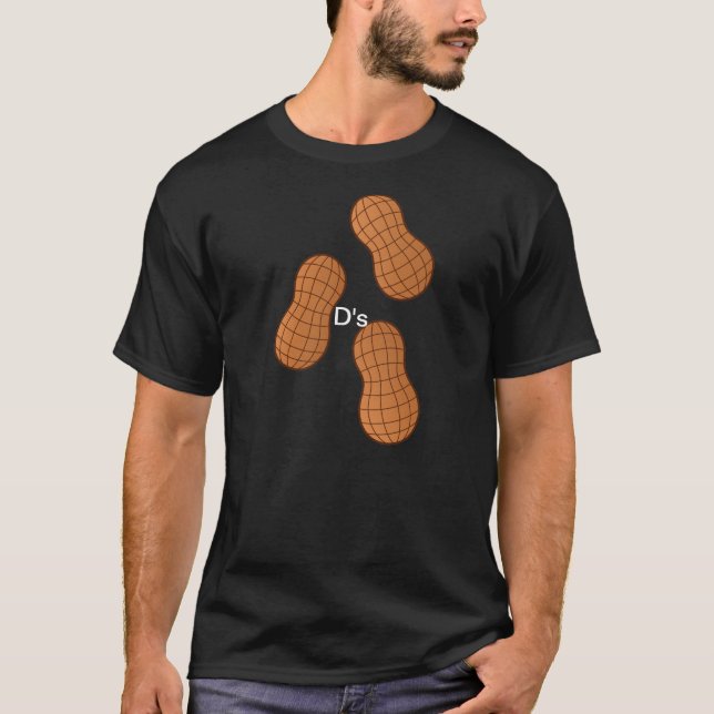 Le T-shirt Nuts du d (Devant)