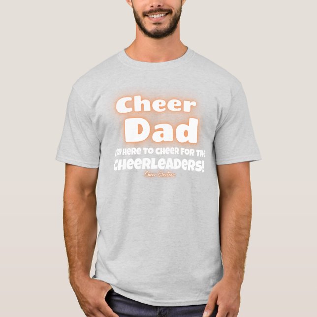 Le T-Shirt Parfait pour le Papa de Cheerleader (Devant)
