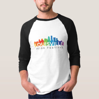 Le T-shirt raglan des hommes de fierté de