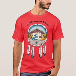 Le T-shirt ROUGE des hommes de tribu de Lipan