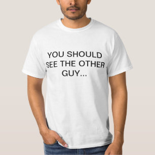 Le T-shirt simple VOIR AUTRE TYPE des hommes "VOUS