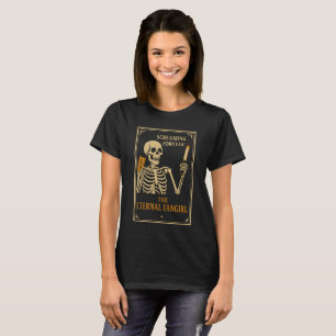 Le T-Shirt Squelette de la Groupie Éternelle   Drô