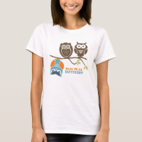 Le t-shirt T-Shirt Cartoon de la Chouette mignonne