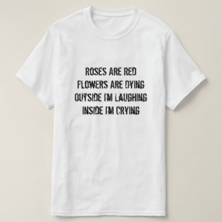 Le T-shirt triste de poème