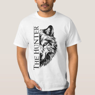 Le T-Shirt Unisexe The Hunter Wolf – Hommes