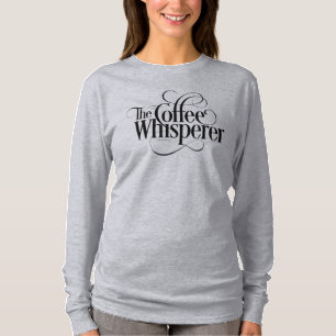 Le T-shirt Whisperer au café