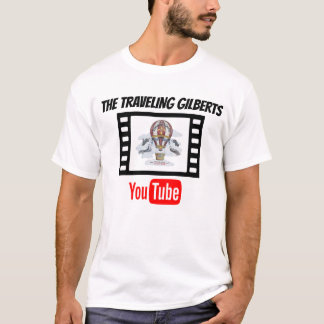Le T-shirt YOUTUBE des Gilberts itinérants