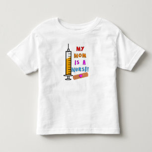 Le T-shirts d'enfants d'infirmière ma maman est