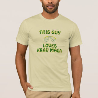 Le T-shirts des hommes de Krav Maga du monde