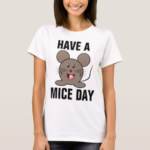 Le T-shirts drôle d'amant de souris de souris, a
