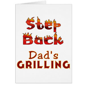 Le T-shirts grillant et les cadeaux du papa