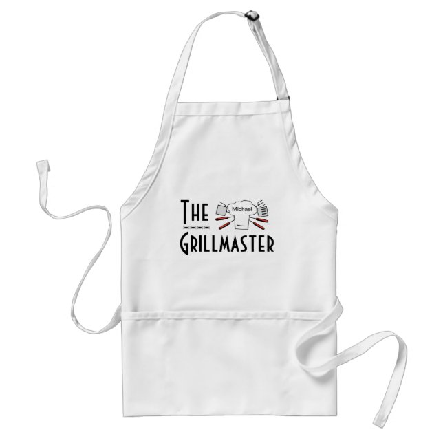 Le tablier de BBQ de Grillmaster (Devant)