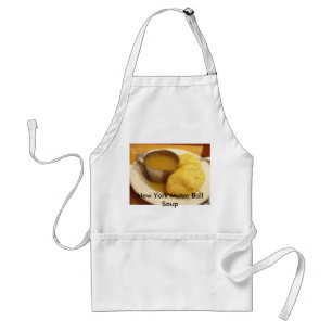 Le tablier de soupe à boule de pain azyme de New