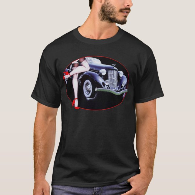 Le talon haut rouge de voiture de Speedster (Devant)