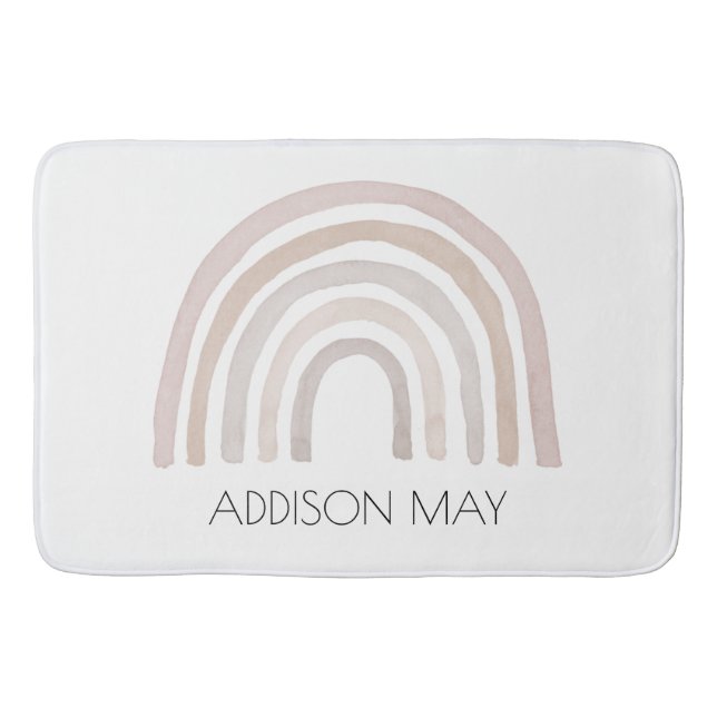 Le tapis de bain pour bébé arc-en-ciel, le tapis d (Devant)