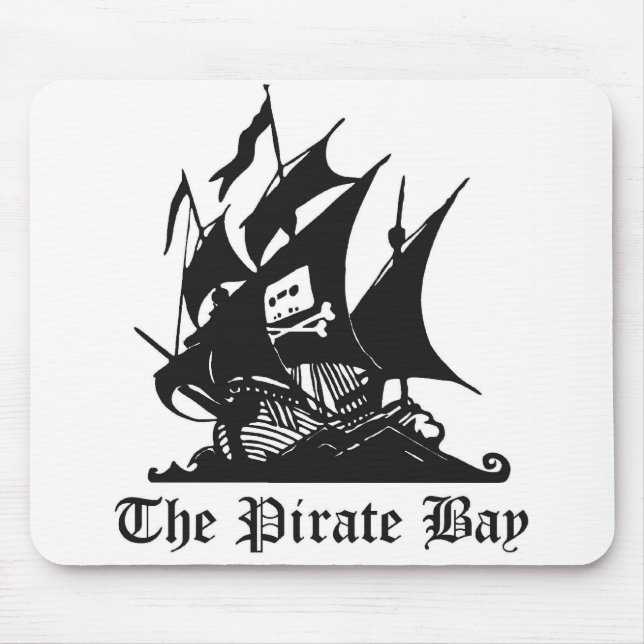 Le tapis de souris de baie de pirate (Devant)
