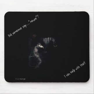 Le tapis de souris de Blackie