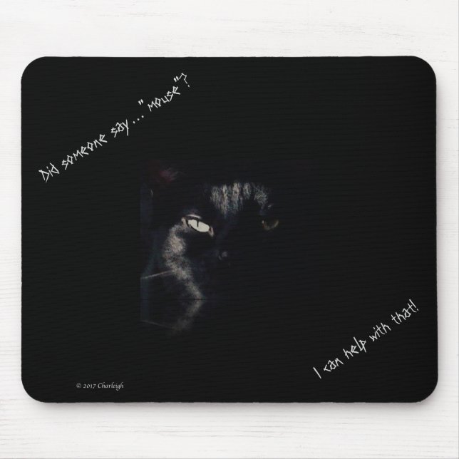 Le tapis de souris de Blackie (Devant)