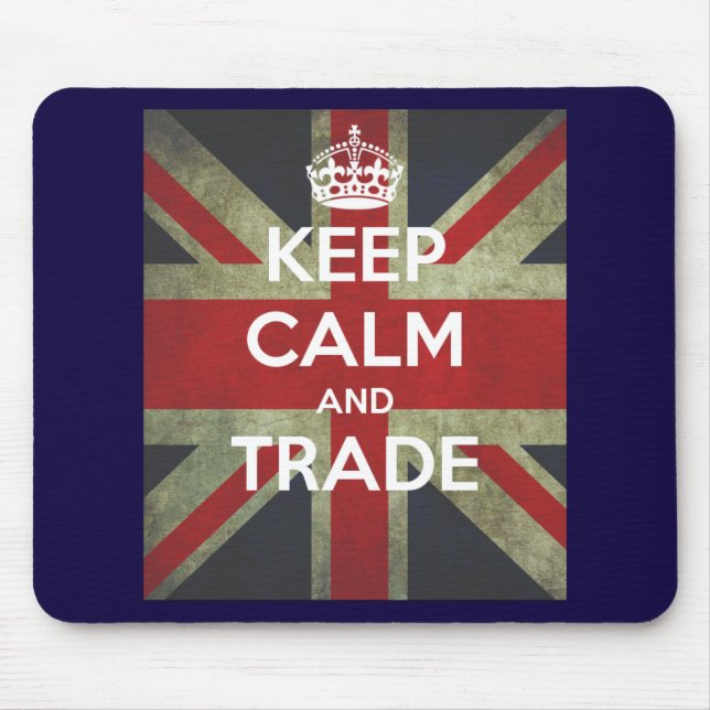 Le tapis de souris de commerçant de jour de forex (Devant)