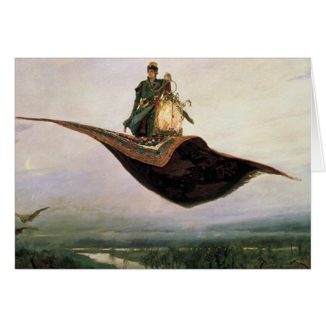 Le tapis de vol (Devant horizontal)